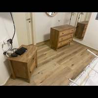 פרקט פולימרי SPC צבע אגוז בהיר טבעי / מחיר מוזל