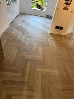 פרקט פולימרי פישבון SPC PURE אלון מולבן REHB5408ABN/ מחיר מוזל : image 3