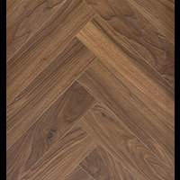 פרקט פולימרי פישבון SPC PURE אגוז אדמדם נקי מוברש / מחיר מוזל