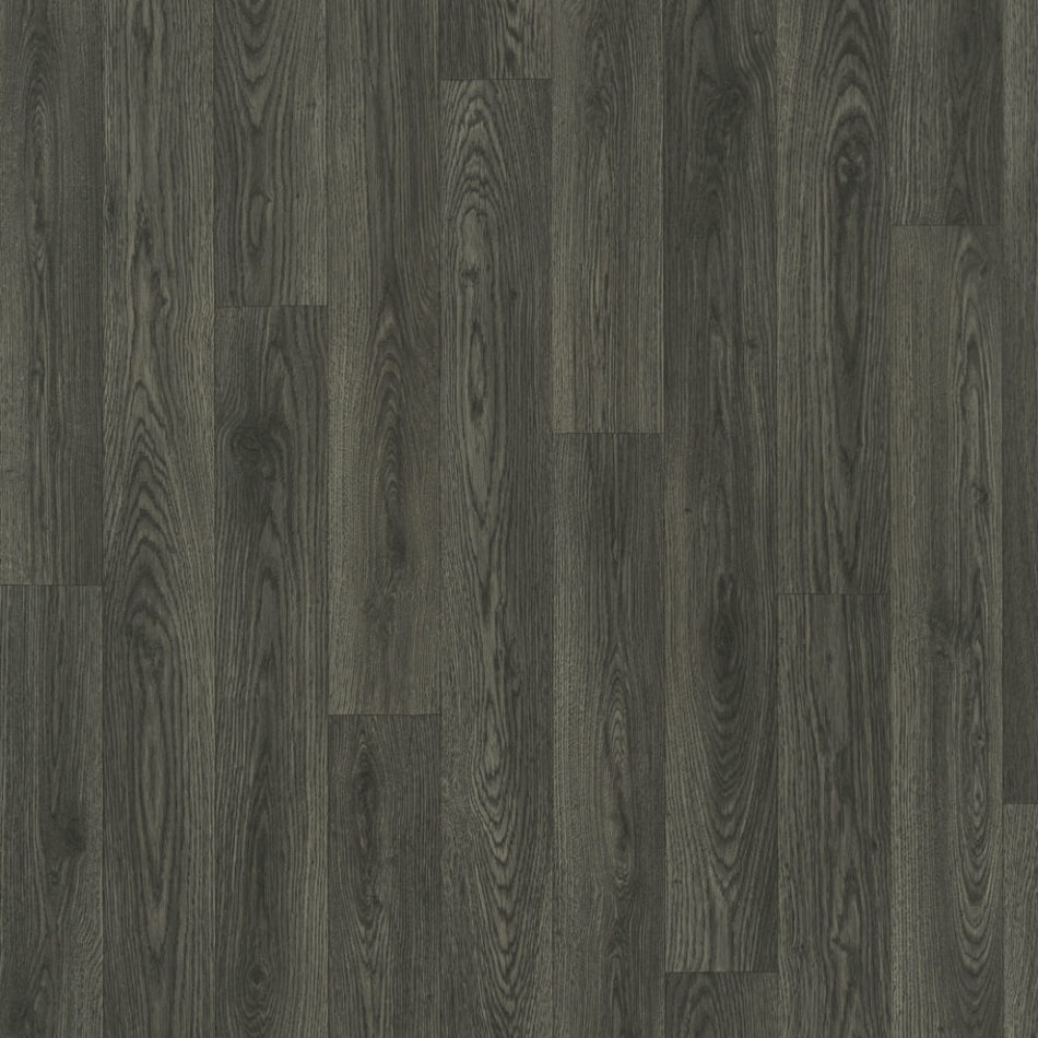 פיויסי PVC תעשייתי אנטיסטטי/דוגמאת פרקט אפור מעושן