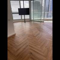 פרקט פישבון פולימר SPC אלון טבעי מבוקע / מחיר מוזל