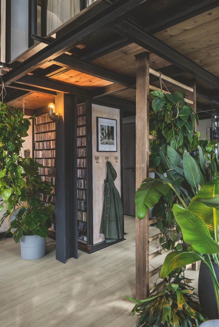 פרקט קוויק סטפ SIGNATURE אלון מוברש אפור 