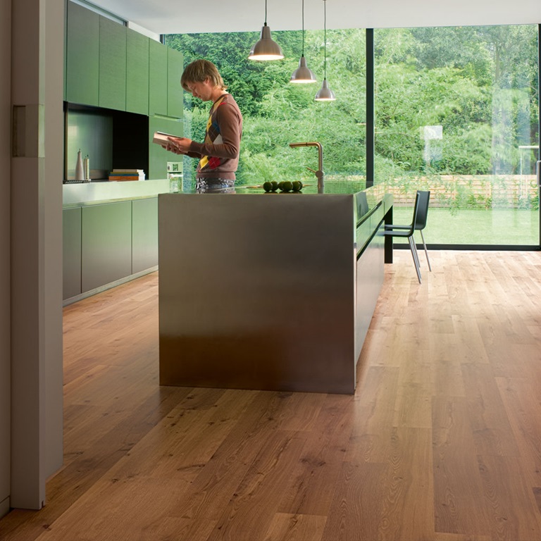 פרקט קוויק סטפ ELIGNA צבע Vintage oak natural varnished אלון טבעי לכה וינטג