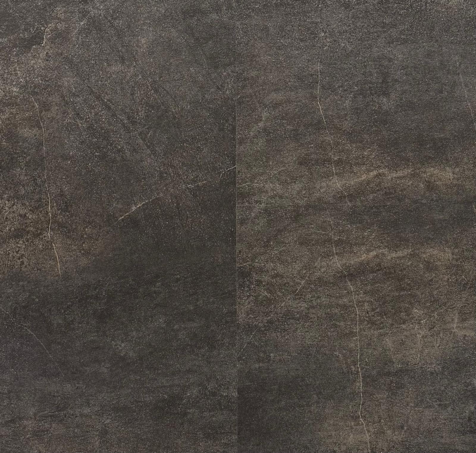 ריצוף SPC מראה בטון מודרני אפור כהה עם אלמנט שבירה – התקנה קלה, ספוג איכותי כלול!