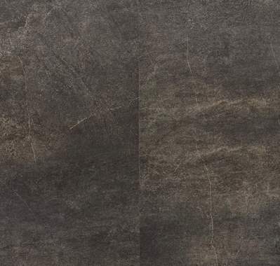 ריצוף SPC מראה בטון מודרני אפור כהה עם אלמנט שבירה – התקנה קלה, ספוג איכותי כלול! : image 1