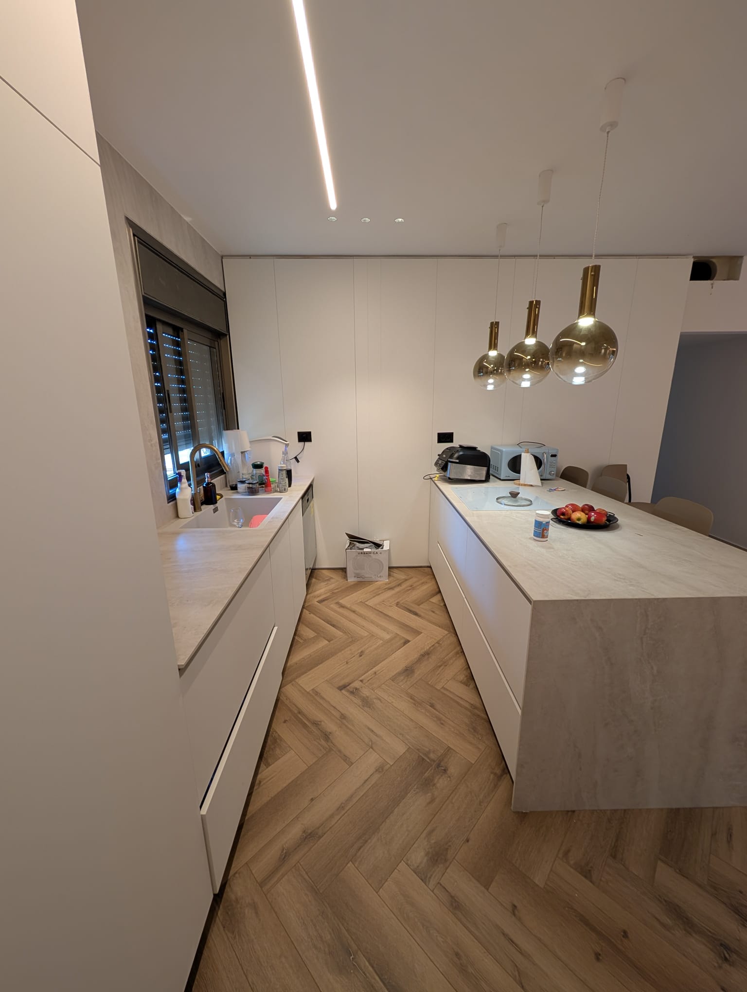 פרקט פולימרי פישבון SPC PURE קולקציית LION דגם CRANE 