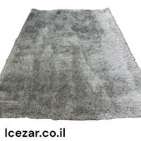 שטיח שאגי שערות גבוהות בגווני אפור תקף עד ה08.02