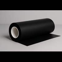 PVC שחור רוחב גליל 2 מטר המחיר ל1 מטר רבוע
