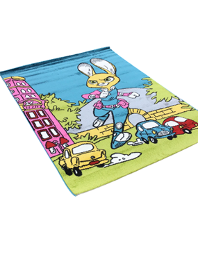 שטיח לחדר ילדים ארנבת  : image 2