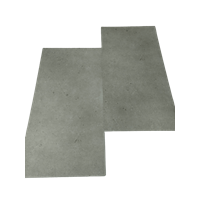 פרקט פולימרי אריח 0.45*0.9 בטון מוחלק