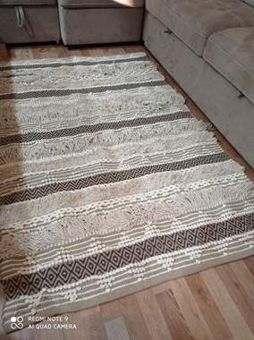 שטיח רצפה דגם BOHO חום ושמנת תקף עד ה08.02 : image 1