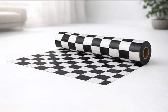 PVC גליל 2 מטר צבע דמקה  : image 2