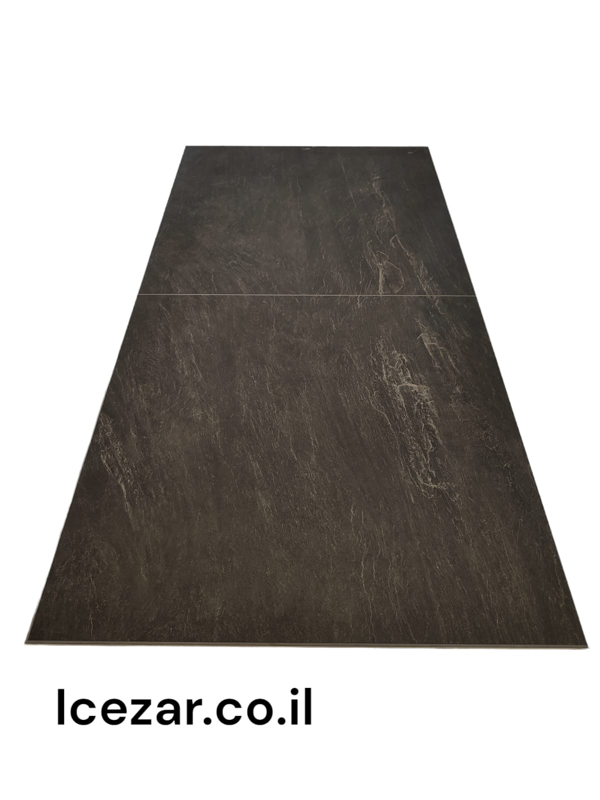 פרקט עמיד 100% במים דמוי שיש מושחר