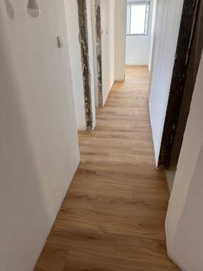 פרקט פולימרי SPC עמיד מים צבע אלון טבעי מוברש / מחיר מוזל : image 1